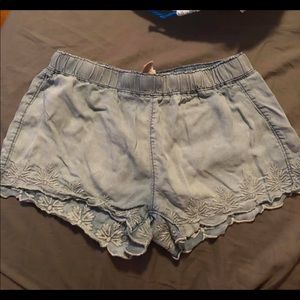 Fabric shorts